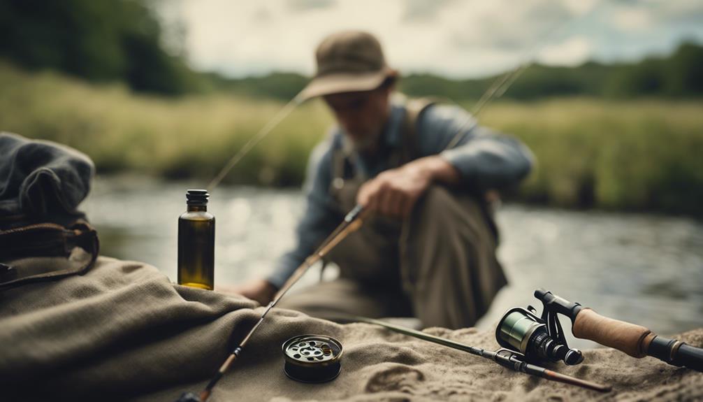 maintaining fly fishing gear